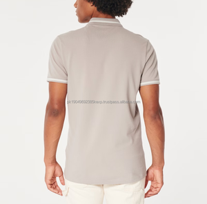 Chemise polo décontractée à manches courtes et col pour homme, séchage rapide, pour le golf, livraison DDP - Product Image 2