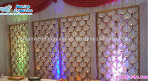 Candelabro de pared de estilo occidental para decoración de bodas, con diseño moderno telón de fondo, ideal para eventos, fiestas y bodas, nuevo - Product Image 4