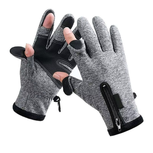 Guantes de Calavera Luminosos para Adultos, Tejidos Elásticos y Cálidos para Pantalla Táctil, Esquí, Ciclismo, Deportes, Pesca, Invierno - Product Image 2