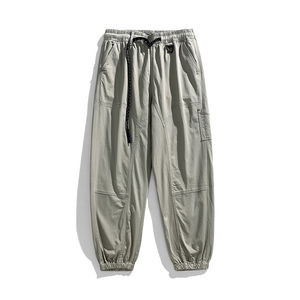 กางเกงวอร์มคอร์ดูรอยผู้ชายสไตล์ใหม่ ทรงลำลอง ไม่ยับ ยืดหยุ่นได้ เอวกลาง ทรงหลวม ดีไซน์สวยที่สุด - Product Image 2