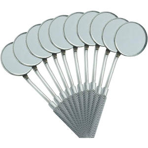 Miroir d'inspection dentaire en acier inoxydable anti-buée avec poignée ergonomique manuelle, outil de miroir buccal, instruments chirurgicaux dentaires - Product Image 5