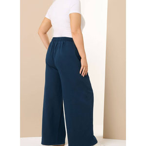 Conjunto Deportivo Oversize Moderno de 2 Piezas: Sudadera con Estampado Puff y Pantalones Jogger de Pierna Ancha con Apliques Bordados al por Mayor - Product Image 2