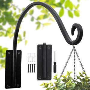 Metal Hanging Plant Bracket <b>Hook</b> - Wholesale <b>Garden</b> Wall Mount Hardware - Product Image 6