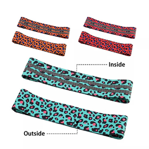 Bandes de résistance pour les hanches Misha Sports Fitness - Tissu polyester à forte résistance pour l'entraînement de musculation, antidérapantes - Product Image 5