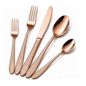 Classic Elegant Stainless Steel Silverware Set Mirror Polish <b>Vintage</b> Style Restaurant <b>Cutlery</b> Tableware Spoon Fork Flatware - Product Image 1