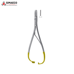 Portaagujas MATHIEU-RYDER TC con mango de carburo de tungsteno y resorte, instrumento quirúrgico de sutura reutilizable de acero inoxidable - Product Image 4