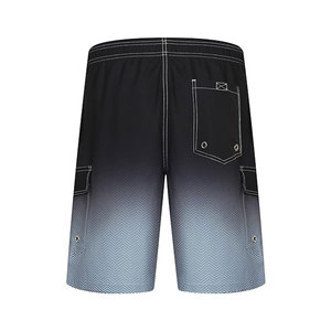 Shorts de jogging décontractés en coton et polyester à motif uni, conçus sur mesure, pour la plage - Product Image 1