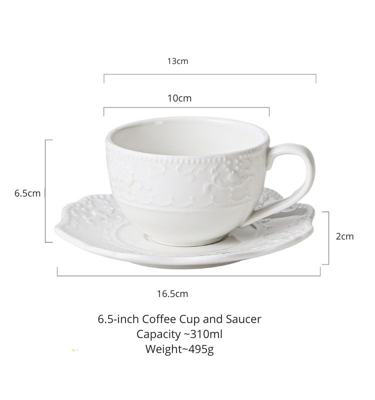 cup and dish 310ml