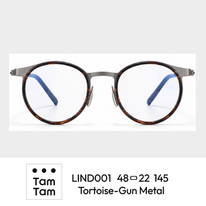 [TamTam] LIND001 Ultra Lightweight PA12 Full Rim Optical <b>Frame</b> with Minimalist Screwless Design Classic Style & Customized Shape - Product Image 1