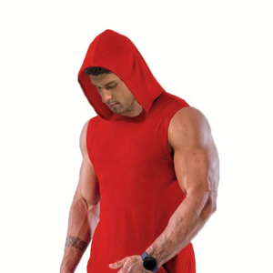 OEM <b>Men</b> Knitted Breathable <b>Stringer</b> Tank Top Gym Workout Fitness Bodybuilding <b>Vest</b> Custom Sportswear Sleeveless - Product Image 5