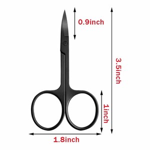 Petits ciseaux à ongles multi-usages en acier inoxydable pour ongles, ongles des pieds, sourcils, cils - Product Image 2