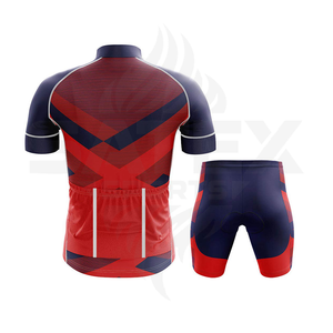 Vêtements de cyclisme en promotion, prix de gros, uniforme de cyclisme sur mesure pour hommes, short de cyclisme, ensemble maillot et short de cyclisme - Product Image 2