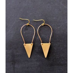 Bijoux de mode en cuivre et laiton écologiques faits à la main de qualité supérieure, design exclusif tendance, modèle 10 pour fournitures de perlage - Product Image 4