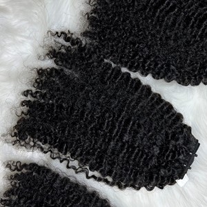 Extensions de cheveux vierges bruts de trame de génie vietnamien Paquets bouclés birmans de haute qualité Différents styles, y compris la dentelle Afro et HD - Product Image 4