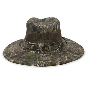Gorra de Pesca, Senderismo y Caza de Poliéster Transpirable con Protección UV y Ala Ancha, Estilo Camuflaje, Personalizable al por Mayor - Product Image 3