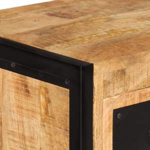 ชั้นวางไวน์ไม้มะม่วงแท้สำหรับ 16 ขวด โซลูชันการจัดเก็บที่ทนทานและมีสไตล์ - Product Image 5