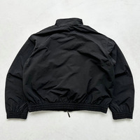Setelan Jaket Hoodie Windbreaker Unisex Ukuran Besar Harga Terjangkau untuk Musim Dingin, Bahan Polyester/Katun, Warna Solid