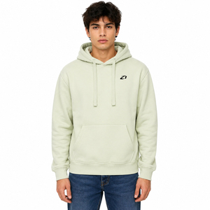 Sweat-shirts pour hommes en molleton de coton, coupe décontractée, poche kangourou, couleur unie, impression de logo personnalisé, broderie, faible MOQ, fabricant - Product Image 1