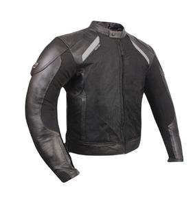 100% véritable peau de vache veste en cuir doux confortable col montant haute rue Style laine doublure avant ville Sialkot Pakistan - Product Image 1