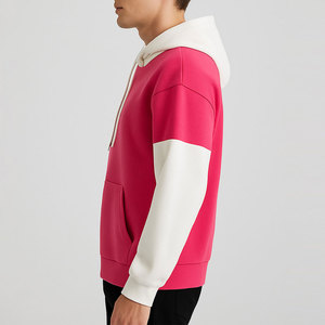 Sudaderas con Capucha de Invierno para Hombre, 100% Algodón de Alta Calidad, Corte Holgado, Logotipo Bordado en la Parte Delantera, Diseño con Hombros Caídos - Product Image 2