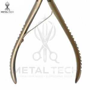 Pinzas para Remover Extensiones de Cabello, Chapadas en Oro, con Mordazas Dentadas, Herramienta para Destruir Anillos Micro, Accesorios para Extensiones de Salón - Product Image 6