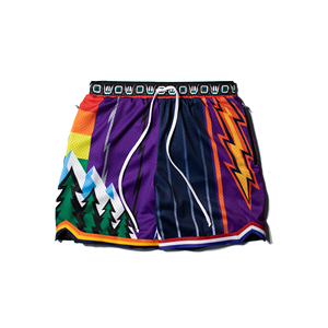 Shorts de basketball pour hommes grande taille, personnalisables avec logo, en polyester respirant et à séchage rapide, vente chaude - Product Image 4