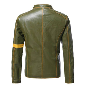 Chaqueta de Cuero para Hombre de Alta Calidad Hecha en Pakistán 2026, Chaqueta de Cuero para Hombre con Tela Resistente de Lona al Mejor Precio - Product Image 2