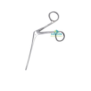 Micro pinces auriculaires crocodile de haute qualité, Instruments chirurgicaux orl à revêtement noir - Product Image 4