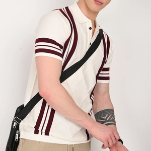 Polo de Manga Corta de Color Sólido, Nuevo Diseño, en Venta, Ropa Casual de Alta Calidad para Adultos, Camisetas Polo de Verano para Hombre - Product Image 3