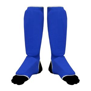 Protège-tibias et protège-pieds de karaté pour l'entraînement en salle, protection pour le taekwondo et le kick-boxing, avec logo personnalisé, respirant et personnalisable - Product Image 1
