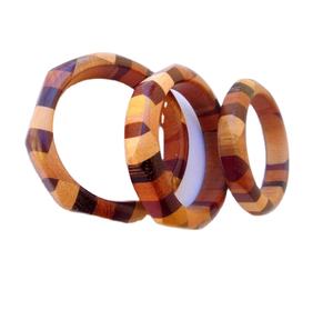 Venta caliente personalizado multicolor redondo resina brazalete para mujer moda joyería accesorios mujer moda joyería cuello - Product Image 3