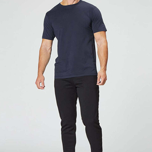 เสื้อยืดผู้ชายฤดูร้อนแบบคัสตอม ทรงโอเวอร์ไซส์ คอกลม เรียบง่าย ผ้าหนา - Product Image 5