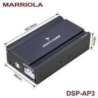 Amplificateur puissant de voiture DSP de haute qualité 4*45w RMS DSP-AP3 de puissance réelle