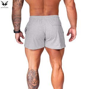 Gray Color OEM Service Comfortable Soft Touch Material Unique Design Lightweight Durable Re Use Able <b>Men</b> Gym Workout <b>Shorts</b> - Product Image 4