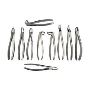 Pinzas de Extracción Dental Profesionales de Acero Inoxidable con Patrón Americano, para Dientes Superiores e Inferiores, Shuja Surgico - Product Image 5