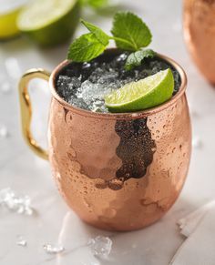 Copper <b>serving</b> mug <b>set</b> village fair <b>beverage</b> cups handmade premium cocktail drink mugs durable finish - Product Image 5