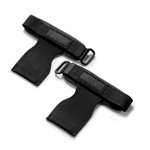 Poignées de main en cuir de vachette personnalisables avec logo, antidérapantes, confortables, réglables, protection de la paume - Product Image 2