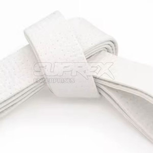 Ceinture d'arts martiaux de haute qualité, en coton renforcé, pour le karaté, le judo, le taekwondo, le MMA, la boxe, pour l'entraînement aux arts martiaux - Product Image 5