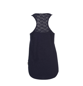 Débardeur pour femme en coton 100% écologique, vert chiné, tricoté, 180g, respirant, séchage rapide, col rond, pour l'été, le fitness, le yoga, les tenues décontractées - Product Image 6