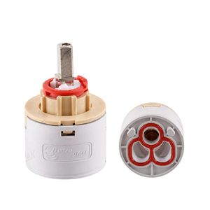 Válvula de Disco Cerámico de Latón Duradero de 40mm para Repuesto de Grifo Mezclador de Baño y Cocina de Una Sola Palanca con Control de Flujo - Product Image 4