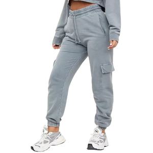 Joggers de algodón personalizados 2025 para mujeres y niñas, pantalones de chándal informales, suministro al por mayor, pantalones de lana para correr de gimnasio ODM - Product Image 2