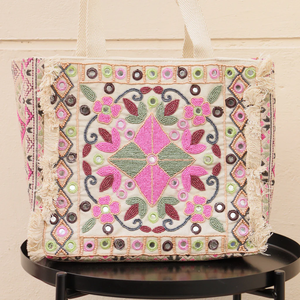 Bolsos de Mano Bordados a Mano de Estilo Bohemio Indio para Mujer, Bolsos de Mensajero con Cuentas, Tamaño Personalizado, Elegantes Bolsos Boho para la Noche o para Ir de Compras - Product Image 6