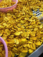 Knapperige Jackfruit Chips Vacuüm Gefrituurd Natuurlijke Zoete Snack Groothandel OEM Export Leverancier
