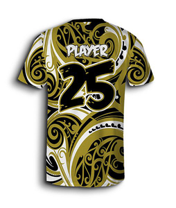 Camiseta de Béisbol Premium Cosida, Transpirable, 100% Poliéster, Talla Grande, Antibacteriana, de Secado Rápido, Ropa Deportiva Unisex para Entrenamiento - Product Image 2