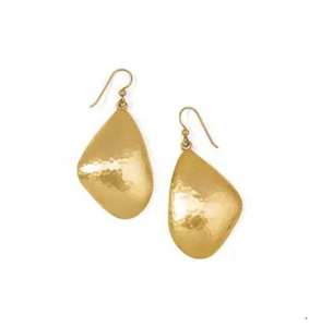Boucles d'oreilles clous en laiton et cuivre indien, style occidental avec pierres, cadeau mignon pour femmes, idéal pour fiançailles, mariages, anniversaires, soirées, livrées en boîte - Product Image 1