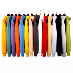 Sudadera con capucha de entrenamiento gruesa y cálida, personalizada con costuras a la mitad, ropa de marca privada - Product Image 5