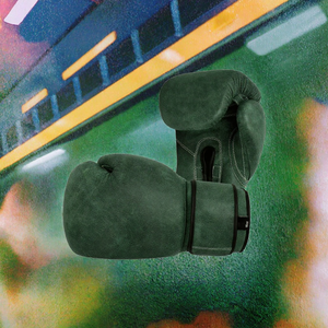 ถุงมือชกมวยหนังสังเคราะห์ ระบายอากาศได้ดี น้ำหนักเบา ครึ่งนิ้ว ปิดด้วยแถบตีนตุ๊กแก ซับเหงื่อ สำหรับ MMA ต่อสู้ ปรับแต่งได้ - Product Image 2