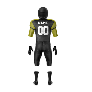 Uniforme de Fútbol Americano de Alta Calidad OEM, 100% Poliéster, Color Sólido, para Hombre - Product Image 5