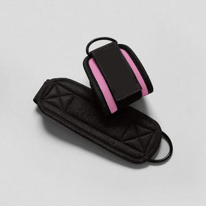 Sangles de cheville personnalisées pour machines à câbles, manchettes de cheville rembourrées / sangles de cheville réglables pour machines à câbles de gym, entraînement fitness - Product Image 3