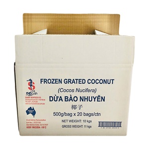 Custom Logo Folding Corrugated Paper Box Recycled Materials Finely Shredded Coconut Rectangle Slotted UV Advantage Fash Shipping - Product Image 2